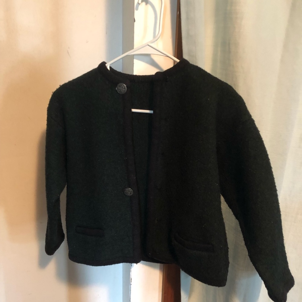 Vintage Emerald Green Sweater